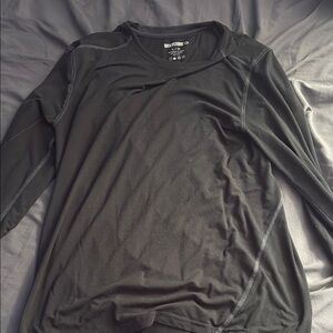 Wolverine Black Long Sleeve Tee Performance Shirt